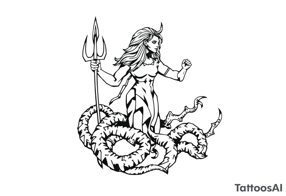 Atlantis tattoo idea