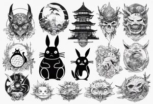 Studio ghibli tattoo idea