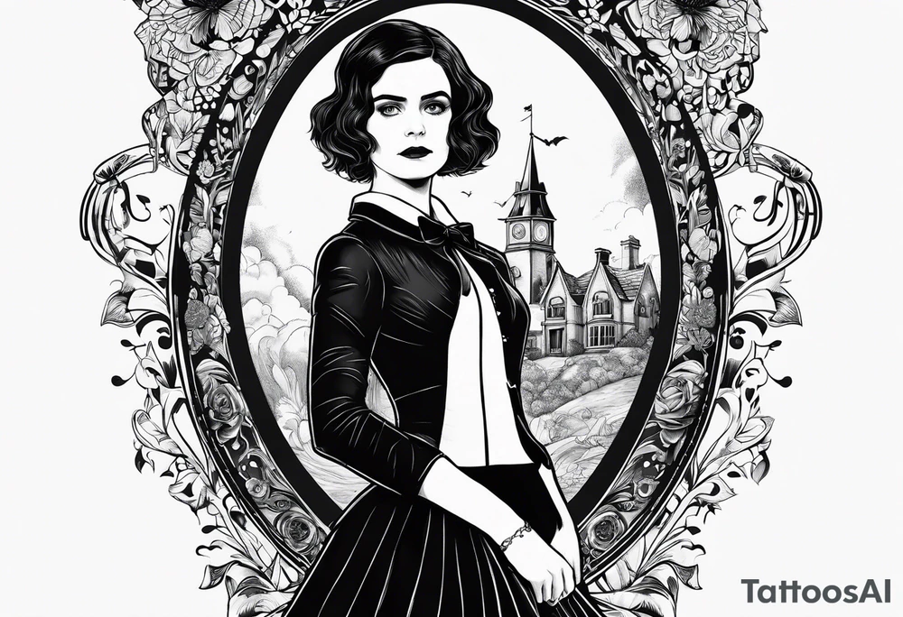 Miss peregrine home of peculiar children, Claire Desmond tattoo idea