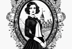 Miss peregrine home of peculiar children, Claire Desmond tattoo idea