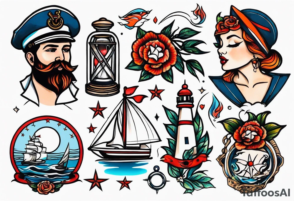 traditional sailor tattoo ideas tattoo idea