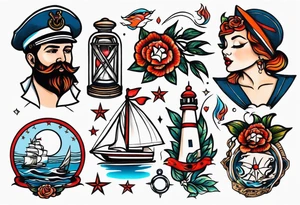 traditional sailor tattoo ideas tattoo idea