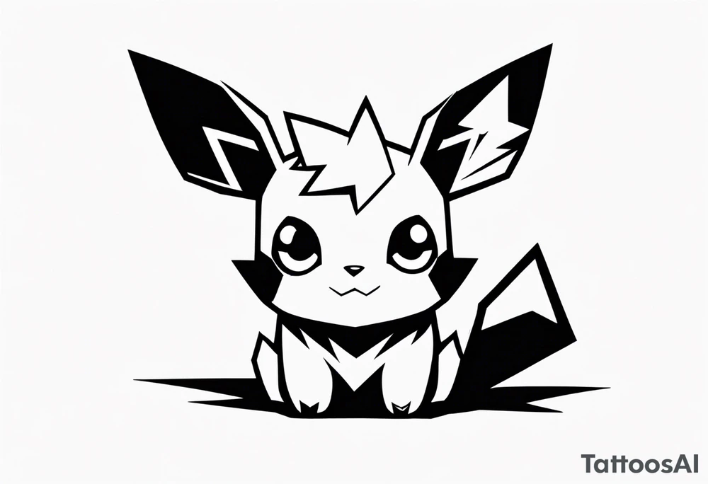 pichu tattoo idea