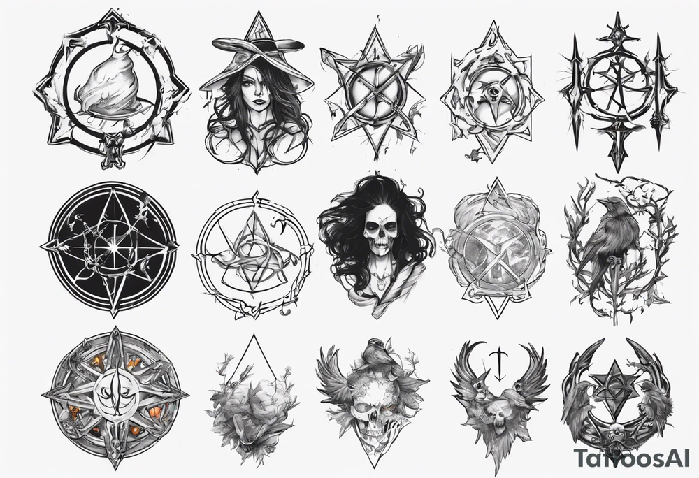 witch like a path of exile games tattoo idea