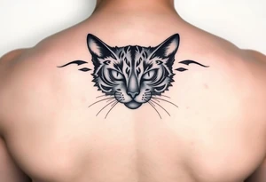 Black Cat tattoo idea