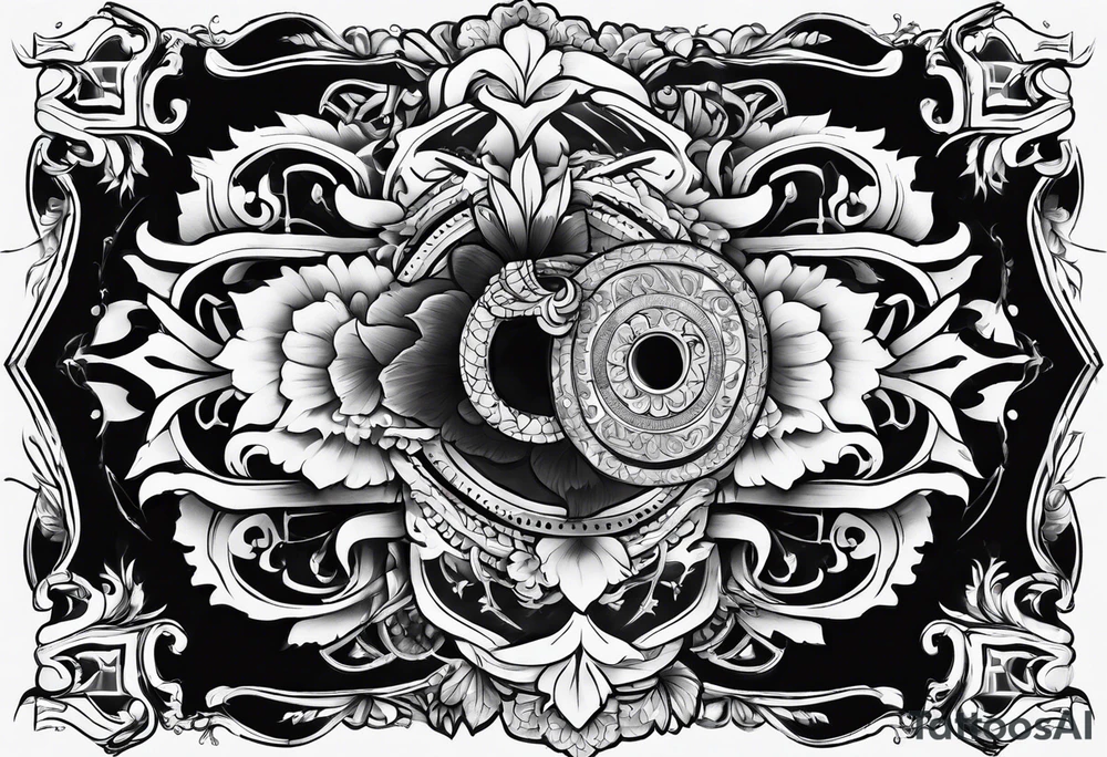 sigilism design tattoo idea