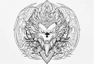 Ghostmane tattoo idea