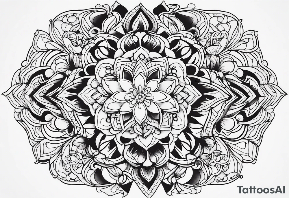 Скелет tattoo idea