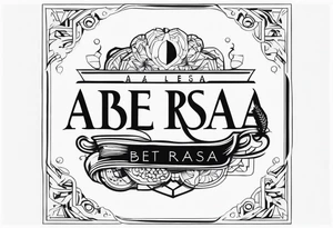 Ale rasa beta rasa tattoo idea