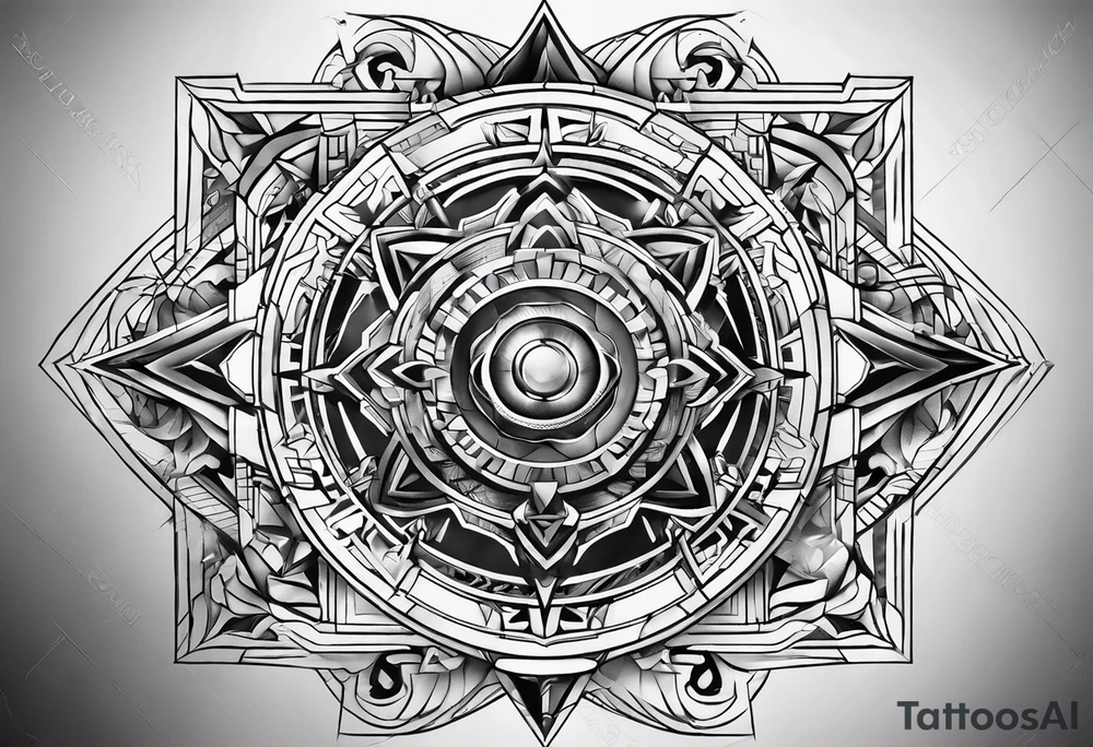 fusion reactor tattoo idea