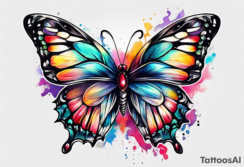 👑, 🎀 tattoo idea