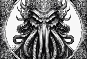 Cthulhu, half sleeve tattoo idea