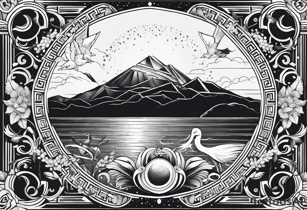 Something to do with greek mythology and the month of august tattoo idea