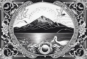 Something to do with greek mythology and the month of august tattoo idea