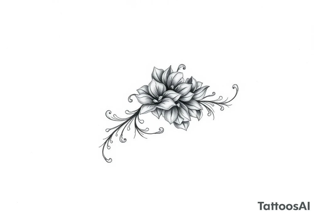 Western forearm half sleeve tattoo idea