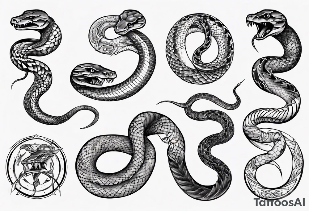 Snake tattoo idea