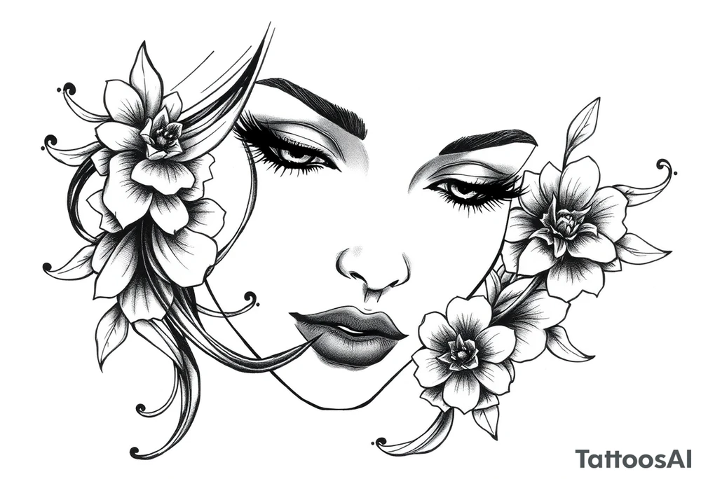 Bad bitch tattoo idea
