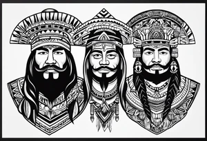 Pacific Northwest
Mexican American inspiration. Family of four. Add faith tattoo idea