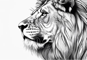 Lion, 11:11, add something cool hood tattoo tattoo idea