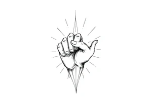 Life, line, power, relentless, happiness tattoo idea