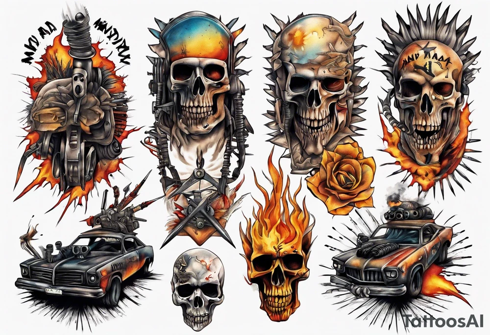 mad max fury road tattoo idea