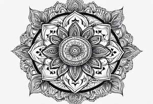 Mandala tattoo idea