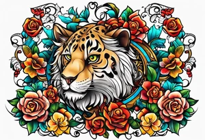 Madrid Spain tattoo idea
