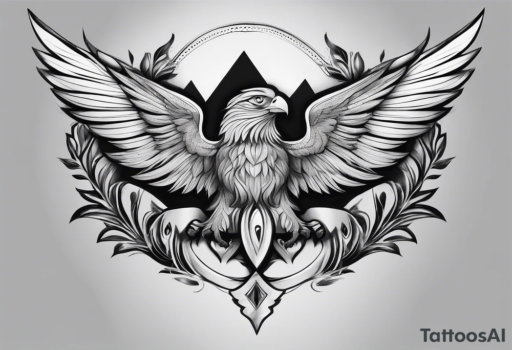 a symbol of firmness of spirit, strength and stability tattoo idea