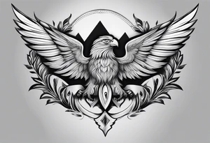 a symbol of firmness of spirit, strength and stability tattoo idea