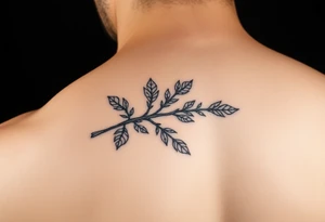 oak branch tattoo idea
