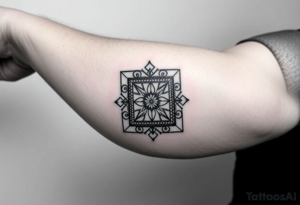 inspiration: my childhood home had an arrangement of tiles in the formation of golden ratio. use this to create a tattoo for me with NO COLOURS using the idea of golden ratio. placement on upper outer arm or top of bicep so not too big. give me a range of ideas . I want to symbolise how nature is made from golden ratio. the golden ratio was in a rectangular form. also show me ideas of tattoos placed on bicep not on the back
USE GOLDEN RATIO PLEASE tattoo idea