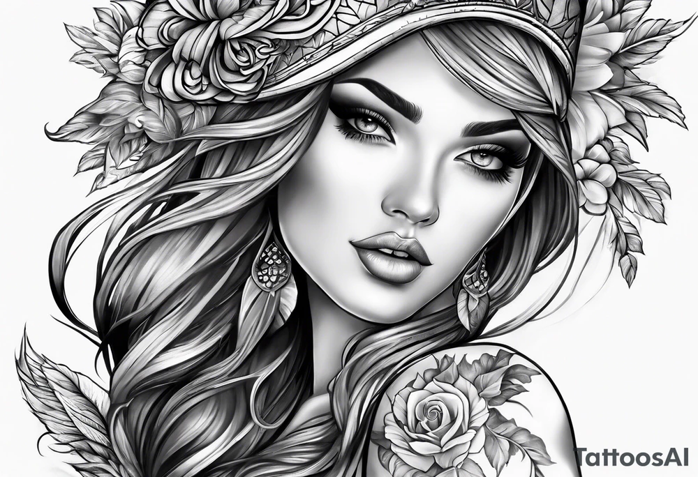 Texas full sleeve tattoo idea
