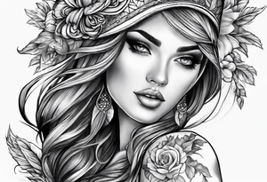 Texas full sleeve tattoo idea