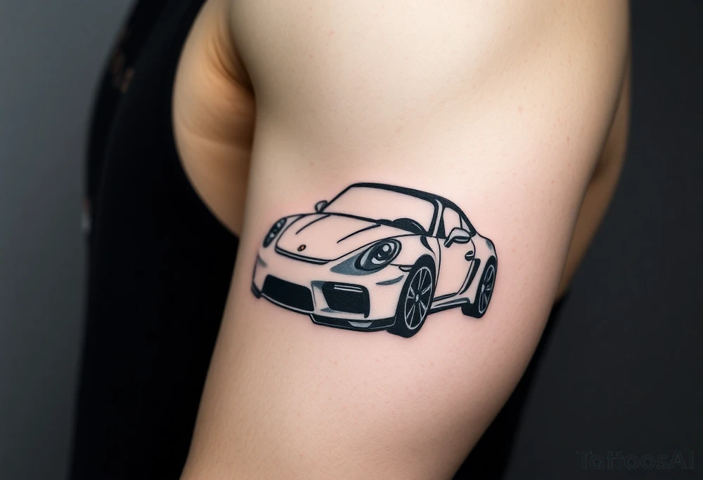 Make me something car related tattoo idea