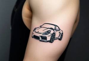 Make me something car related tattoo idea