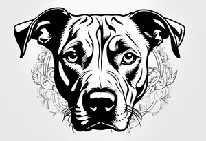 harry potter
 pitbull tattoo idea