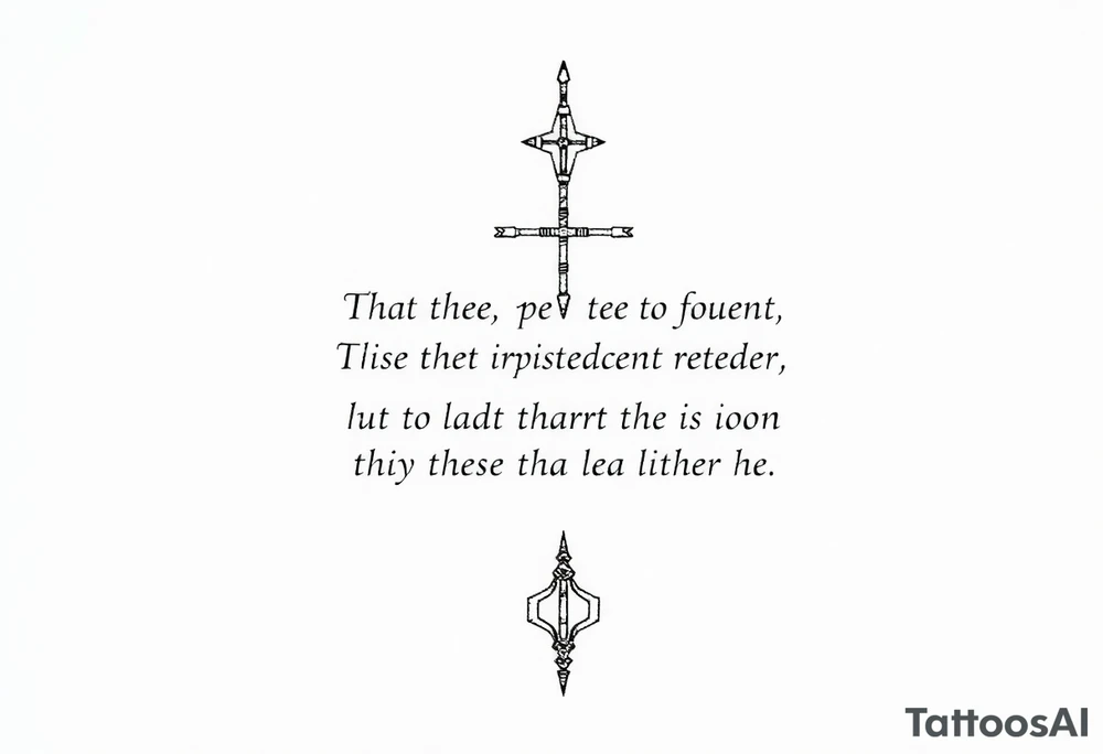 The Apostles Creed tattoo idea