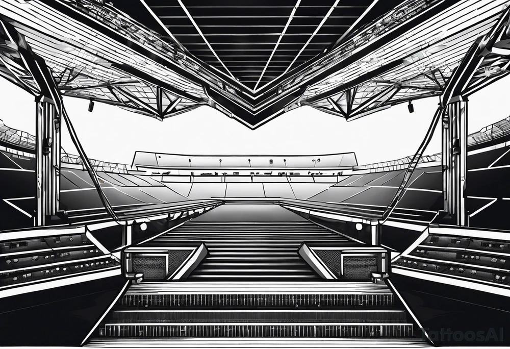 Truss, music, mix stadion, faders tattoo idea