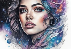 Nebula tattoo idea