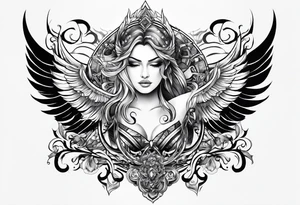 Underarm tattoo single with symbol 22 tattoo idea