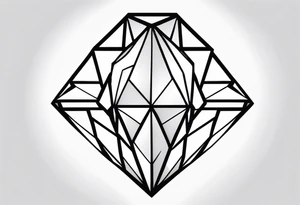 diamond tattoo idea