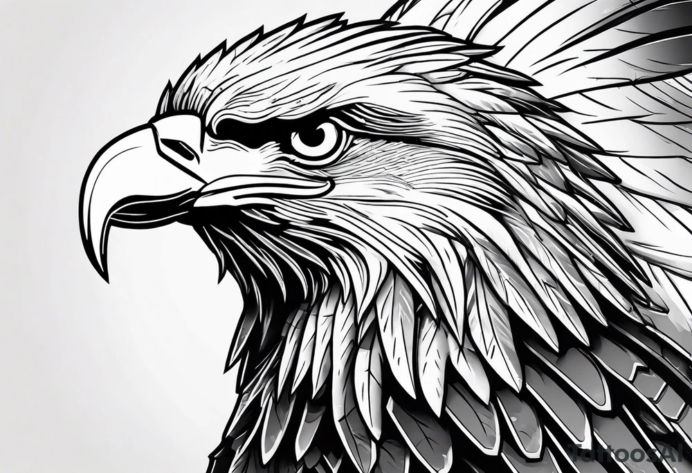 spartan helmet and bald eagle background tattoo idea spartan helmet and bald eagle background tattoo idea