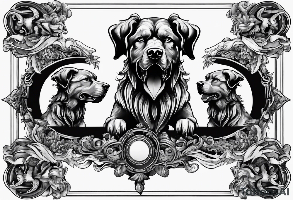 Cerberus greek tattoo idea