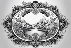 Full Back tattoo covering the whole back oblong tattoo idea