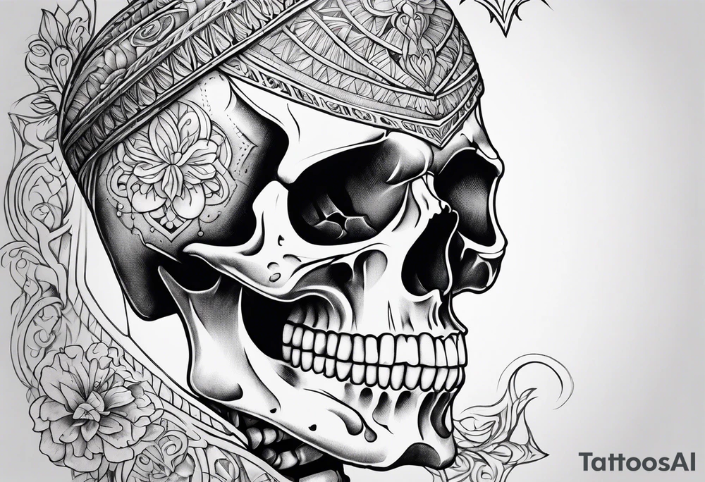 Skeleton tattoo idea