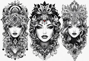 Tattoo for my daughters born 12-3-2010 07-16-2013 01-25-2019 07-13-2020 tattoo idea