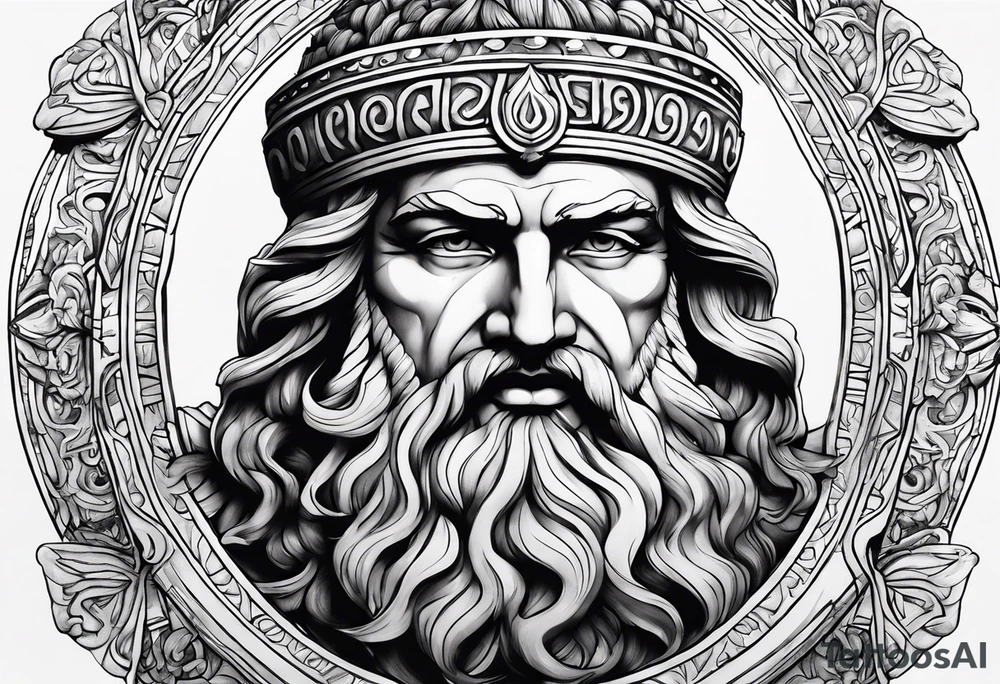 Greek god meletus tattoo idea