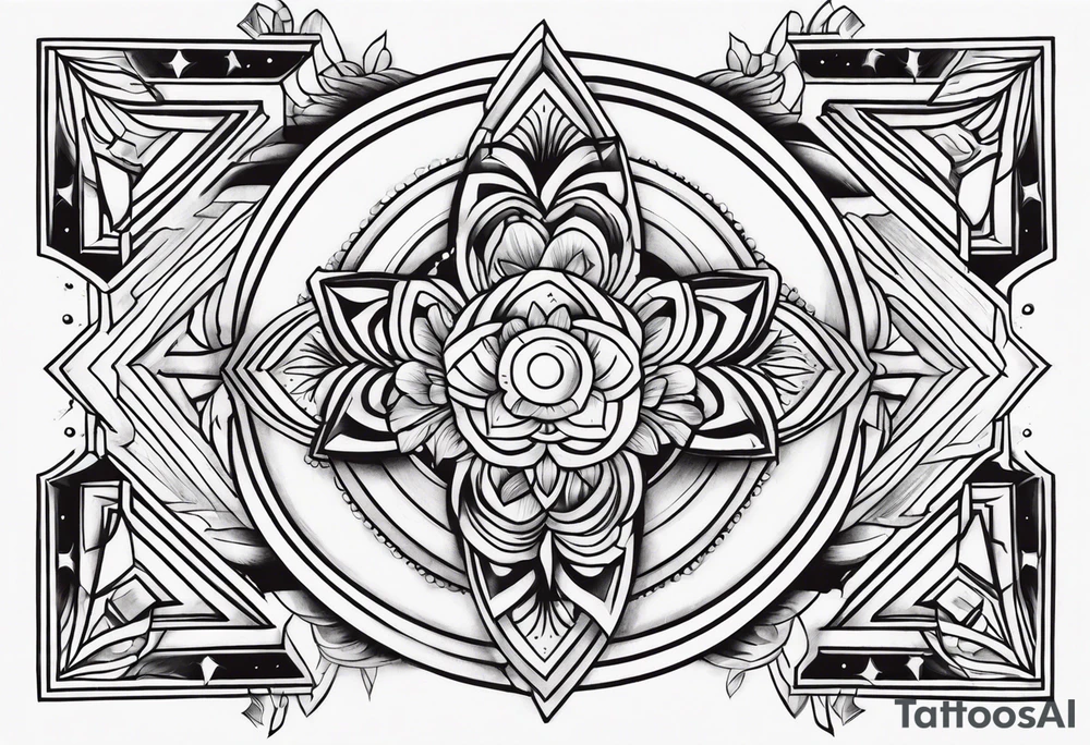 Traditional flash sheet tattoo idea