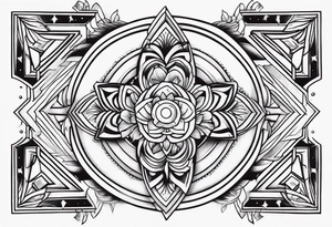 Traditional flash sheet tattoo idea