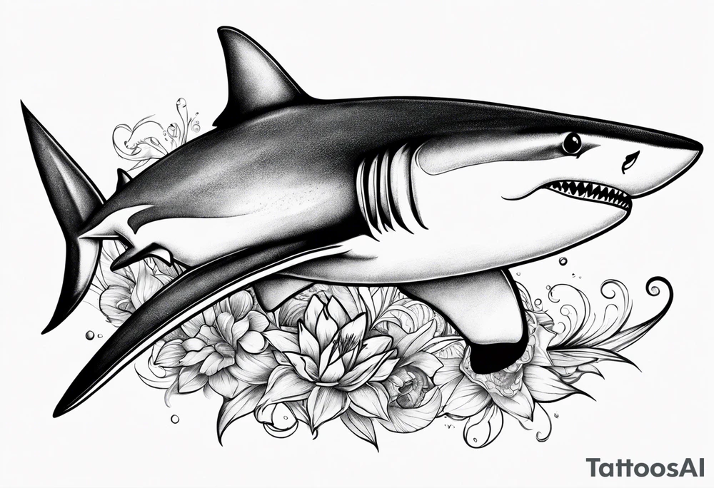Shark tattoo idea
